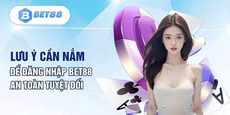 Lưu ý cần nắm để đăng nhập BET88 an toàn tuyệt đối Lưu ý cần nắm để đăng nhập BET88 an toàn tuyệt đối