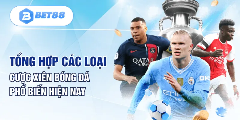 Tổng hợp các loại cược xiên bóng đá phổ biến hiện nay Tổng hợp các loại cược xiên bóng đá phổ biến hiện nay
