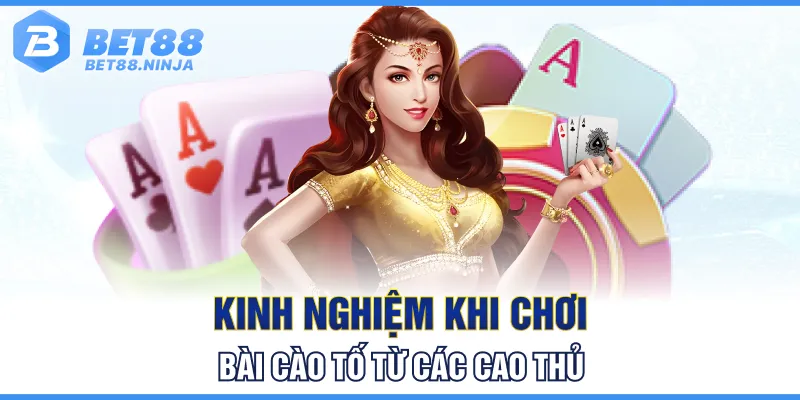 Kinh nghiệm khi chơi bài cào tố từ các cao thủ Kinh nghiệm khi chơi bài cào tố từ các cao thủ